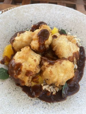 Crispy cauliflower   at Alma Mexican - Emirates Palace in Abu Dhabi
