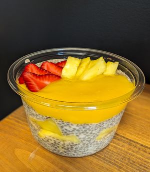 Poudding Chia at La Cambuse Epicerie en Vrac in Saint-jean-port-joli