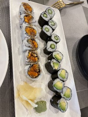 Lunch special option among manyy  at Nagasaki Japanese Restaurant in Jacksonville