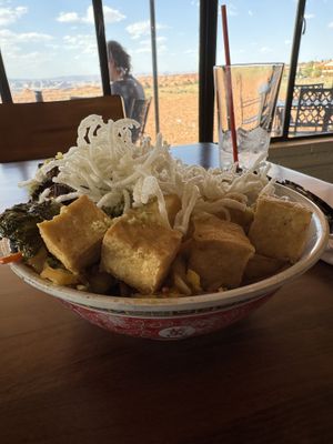 Tofu bowl  at Sunset 89 in Page