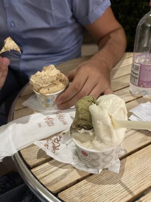   at Gelateria Ricci in Follonica