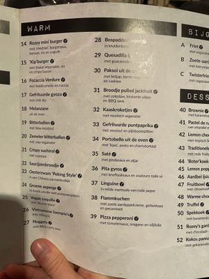   at Rozey in The Hague