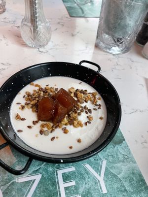 Coconut panna cotta  at Rozey in The Hague
