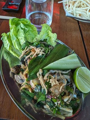 Mushroom laab at Hawkerboi - The Park JLT in Dubai