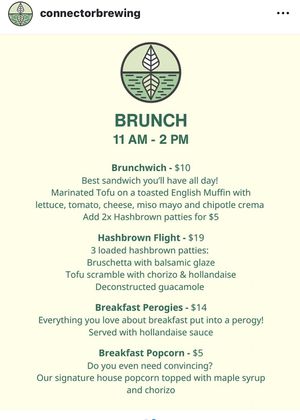   at Connector Brewing in Westbank