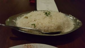 Basmati rice, big enough for 2-3 at Clay Pit in Austin