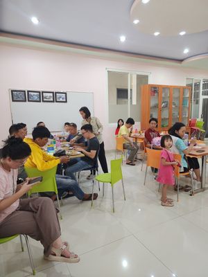 Airconditioned room at Joyful Bistro in 