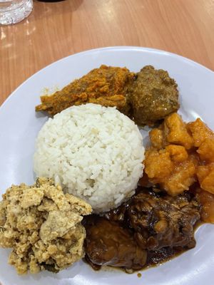 Nasi Campur 35k  at Joyful Bistro in 