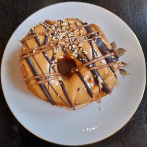 Mocha hazelnut choco at Round - Stockmann Mall in Helsinki