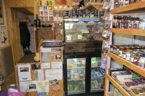 Snacks at The Rosemary Organic Restaurant and Shop in South East London