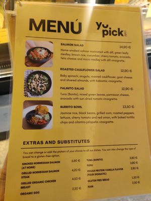  at Yupick Café in Madrid