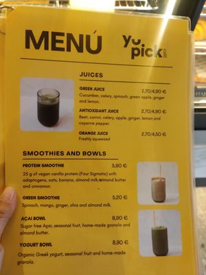  at Yupick Café in Madrid