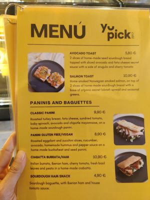  at Yupick Café in Madrid