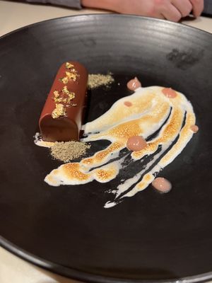 Chocolate mousse 😍  at Departure Restaurant and Lounge in Portland