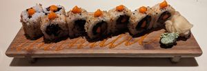 Nuka Carrot Roll at Departure Restaurant and Lounge in Portland