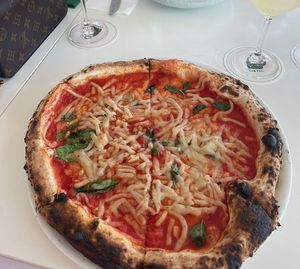 Vegan margherita   at Ciao Papi in Brisbane