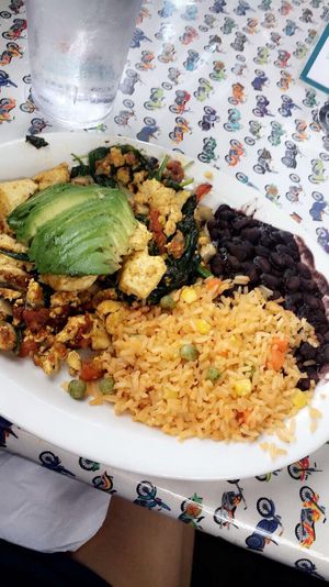 Mag tofu scramble at Magnolia Cafe - West in Austin