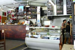 The counter at Roll for the Soul at Roll for the Soul in Bristol