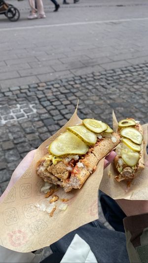   at Den Okologiske Polsemand - Food Stall in Copenhagen