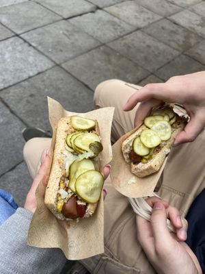   at Den Okologiske Polsemand - Food Stall in Copenhagen