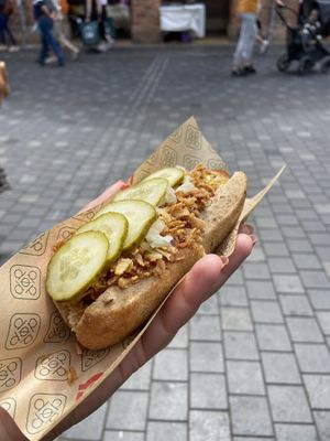   at Den Okologiske Polsemand - Food Stall in Copenhagen