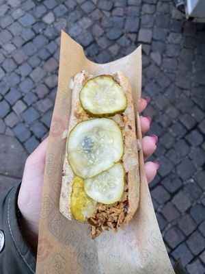  at Den Okologiske Polsemand - Food Stall in Copenhagen