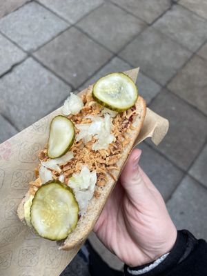   at Den Okologiske Polsemand - Food Stall in Copenhagen