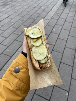  at Den Okologiske Polsemand - Food Stall in Copenhagen