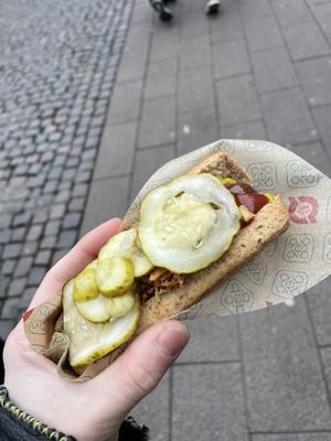   at Den Okologiske Polsemand - Food Stall in Copenhagen