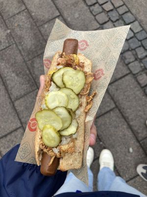   at Den Okologiske Polsemand - Food Stall in Copenhagen