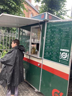   at Den Okologiske Polsemand - Food Stall in Copenhagen