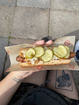   at Den Okologiske Polsemand - Food Stall in Copenhagen