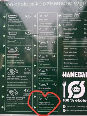  at Den Okologiske Polsemand - Food Stall in Copenhagen