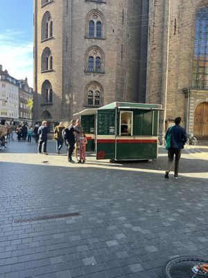 Food truck  at Den Okologiske Polsemand - Food Stall in Copenhagen
