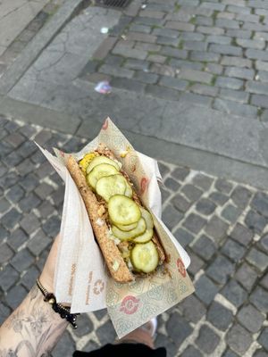   at Den Okologiske Polsemand - Food Stall in Copenhagen
