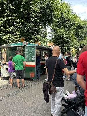   at Den Okologiske Polsemand - Food Stall in Copenhagen