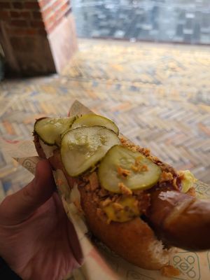   at Den Okologiske Polsemand - Food Stall in Copenhagen