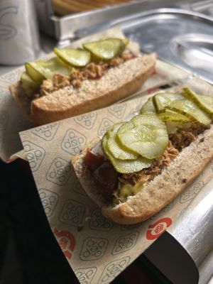   at Den Okologiske Polsemand - Food Stall in Copenhagen