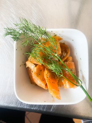 Karottenlachs  at Kraut & Rueben in Kiel