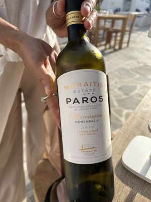 Great wine!  at Luaz in Naoussa