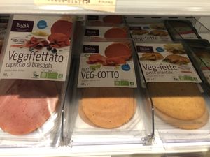 the bresaola is very tasty at Nat Bio in Settimo Torinese