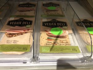 vegan cheese at Nat Bio in Settimo Torinese