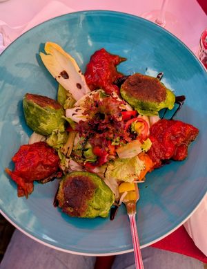 vegetarisches Gericht (2025) at Hotel Hullerbusch in Feldberger Seenlandschaft