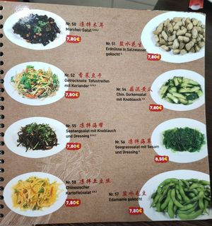 Salads at Track 21 in Dusseldorf