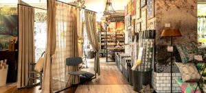 2F interior goods shop at Tomoyasu Seisakusyo Cafe & Bar Abeno - 友安製作所 Cafe & Bar 阿倍野 in Osaka