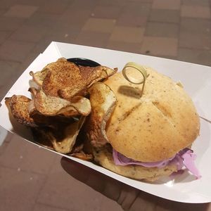 Burgeralishis  at The Cutting Board Bakery and Cafe in Mesa