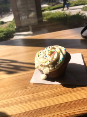 Cupcake at The Cutting Board Bakery and Cafe in Mesa