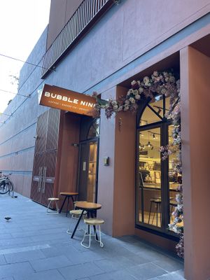   at Bubble Nini Cafe in Zetland