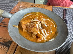 Massaman curry  at Giggling Squid in Leamington Spa