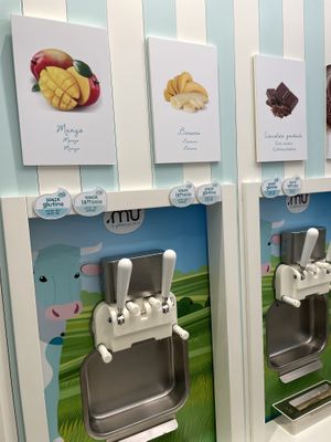 Lactose free is vegan  at Gelateria Mu in Lignano Sabbiadoro